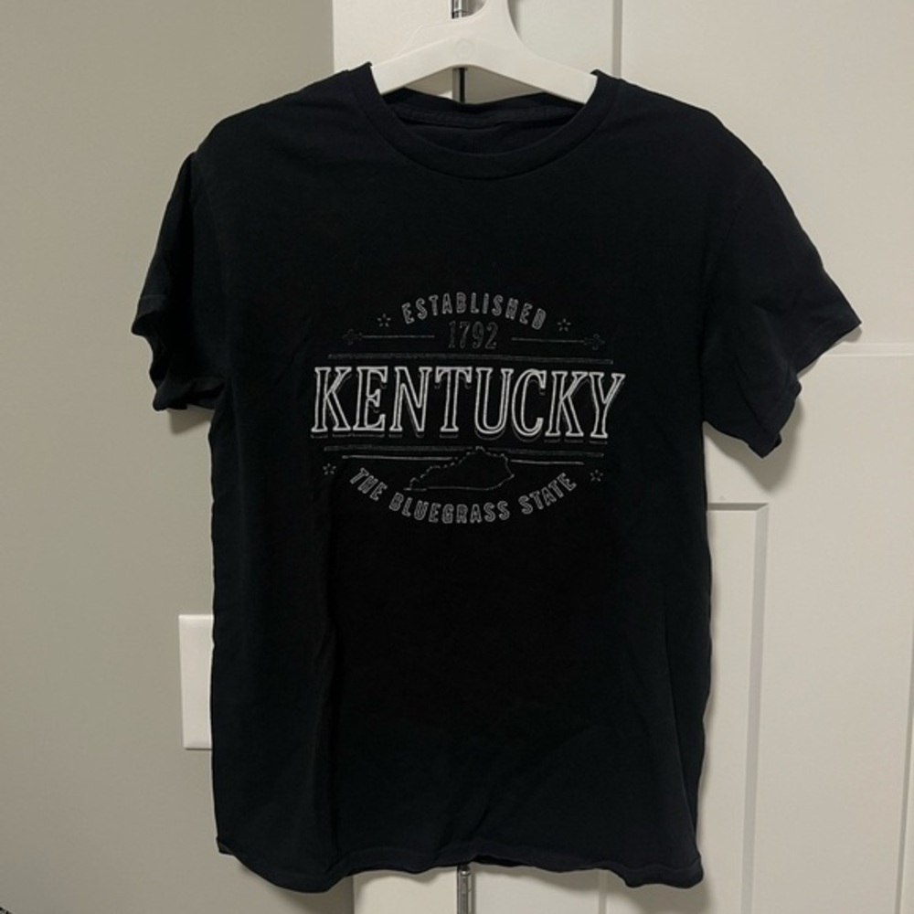 Kentucky Black Graphic T-Shirt